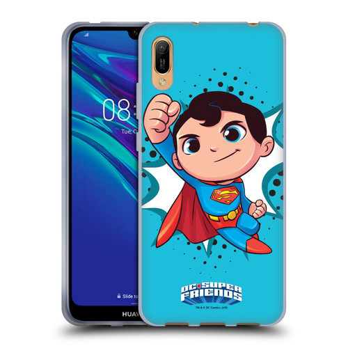 Super Friends DC Comics Toddlers 1 Superman Soft Gel Case for Huawei Y6 Pro (2019)
