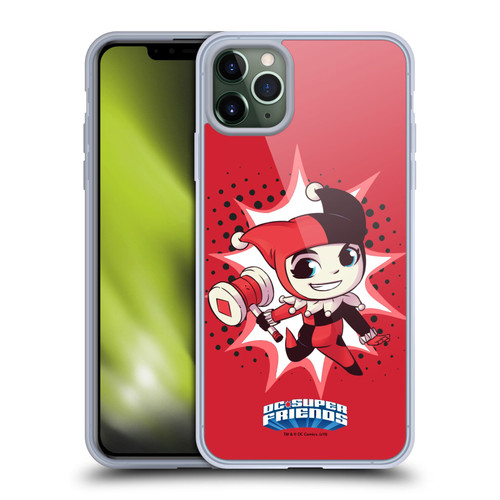 Super Friends DC Comics Toddlers 1 Harley Quinn Soft Gel Case for Apple iPhone 11 Pro Max