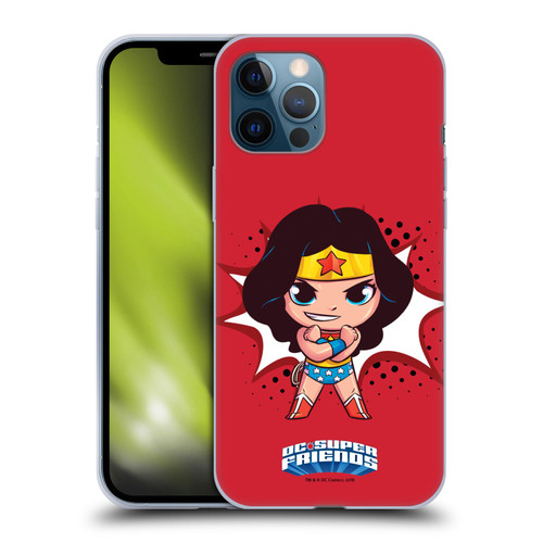 Super Friends DC Comics Toddlers 1 Wonder Woman Soft Gel Case for Apple iPhone 12 Pro Max