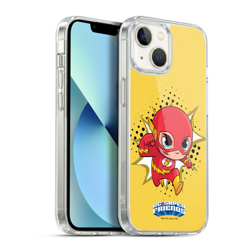 Super Friends DC Comics Toddlers 1 The Flash Soft Gel Case for Apple iPhone 13