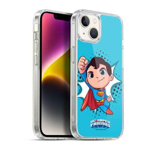 Super Friends DC Comics Toddlers 1 Superman Soft Gel Case for Apple iPhone 14 Plus & MagSafe