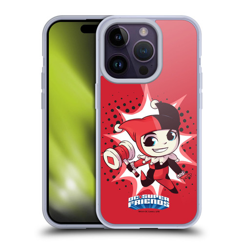 Super Friends DC Comics Toddlers 1 Harley Quinn Soft Gel Case for Apple iPhone 14 Pro