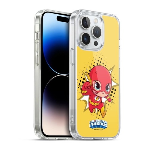 Super Friends DC Comics Toddlers 1 The Flash Soft Gel Case for Apple iPhone 14 Pro & MagSafe