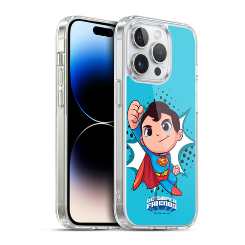 Super Friends DC Comics Toddlers 1 Superman Soft Gel Case for Apple iPhone 14 Pro & MagSafe