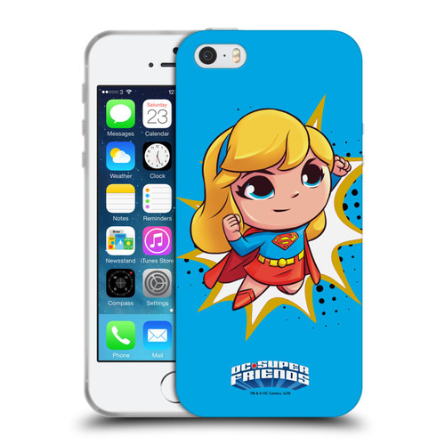 Super Friends DC Comics Toddlers 1 Supergirl Soft Gel Case for Apple iPhone 5 / 5s / iPhone SE 2016
