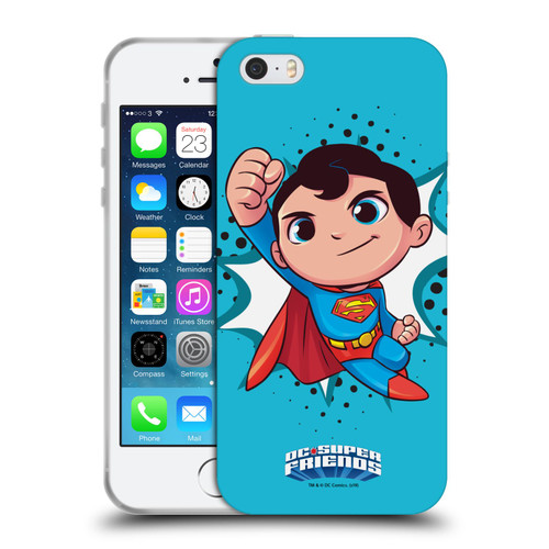 Super Friends DC Comics Toddlers 1 Superman Soft Gel Case for Apple iPhone 5 / 5s / iPhone SE 2016