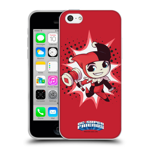 Super Friends DC Comics Toddlers 1 Harley Quinn Soft Gel Case for Apple iPhone 5c