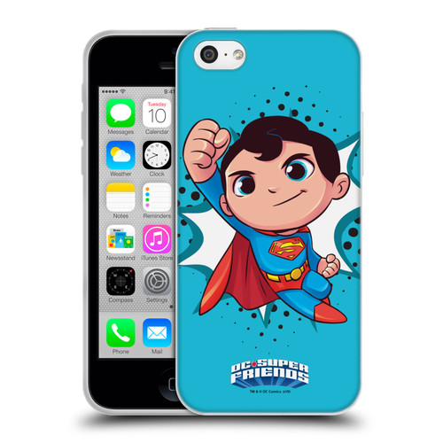 Super Friends DC Comics Toddlers 1 Superman Soft Gel Case for Apple iPhone 5c