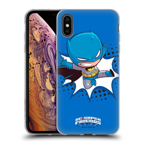 Super Friends DC Comics Toddlers 1 Batman Soft Gel Case for Apple iPhone XS Max