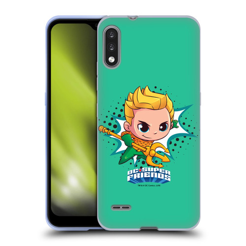 Super Friends DC Comics Toddlers 1 Aquaman Soft Gel Case for LG K22