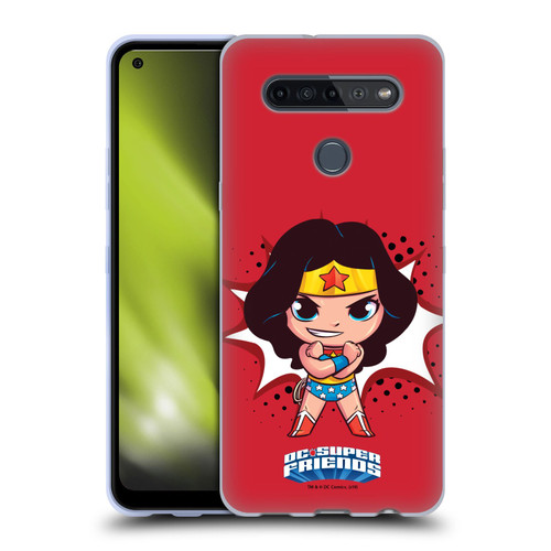 Super Friends DC Comics Toddlers 1 Wonder Woman Soft Gel Case for LG K51S