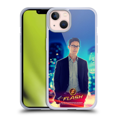 The Flash TV Series Character Art Harrison Wells Soft Gel Case for Apple iPhone 13