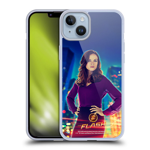 The Flash TV Series Character Art Caitlin Snow Soft Gel Case for Apple iPhone 14 Plus & MagSafe
