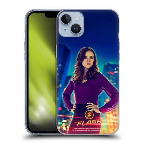 The Flash TV Series Character Art Caitlin Snow Soft Gel Case for Apple iPhone 14 Plus