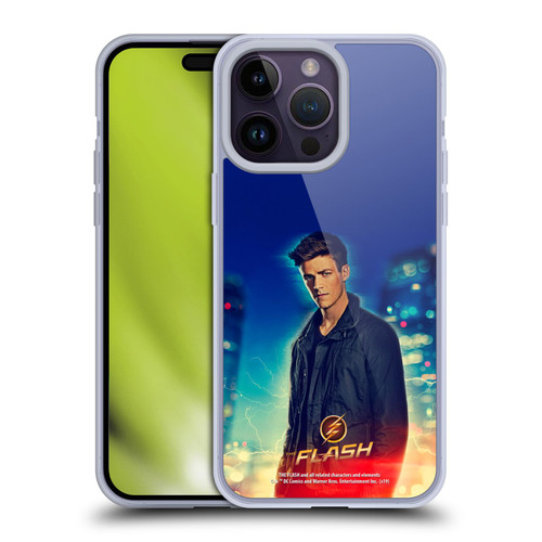 The Flash TV Series Character Art Barry Allen Soft Gel Case for Apple iPhone 14 Pro Max & MagSafe