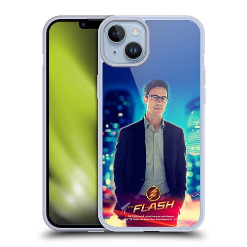 The Flash TV Series Character Art Harrison Wells Soft Gel Case for Apple iPhone 14 Plus & MagSafe