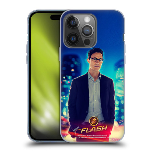 The Flash TV Series Character Art Harrison Wells Soft Gel Case for Apple iPhone 14 Pro