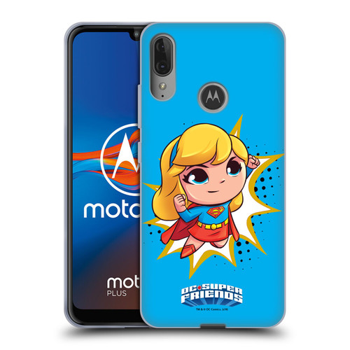 Super Friends DC Comics Toddlers 1 Supergirl Soft Gel Case for Motorola Moto E6 Plus