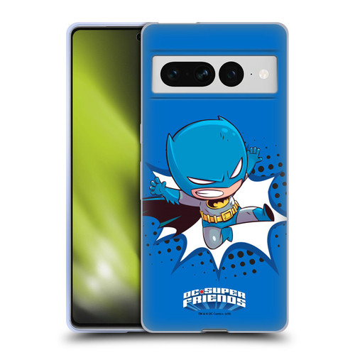 Super Friends DC Comics Toddlers 1 Batman Soft Gel Case for Google Pixel 7 Pro