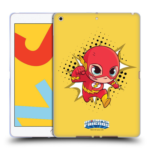 Super Friends DC Comics Toddlers 1 The Flash Soft Gel Case for Apple iPad 10.2 2019/2020/2021