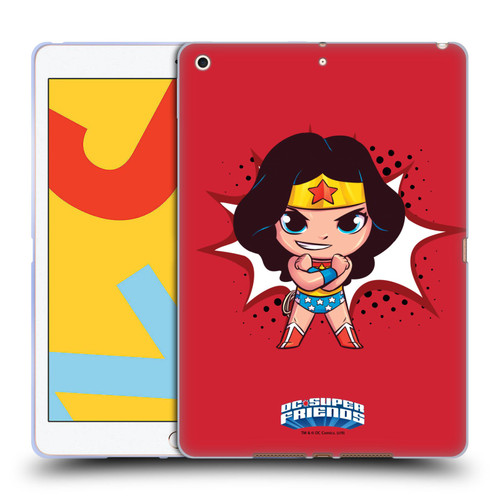Super Friends DC Comics Toddlers 1 Wonder Woman Soft Gel Case for Apple iPad 10.2 2019/2020/2021