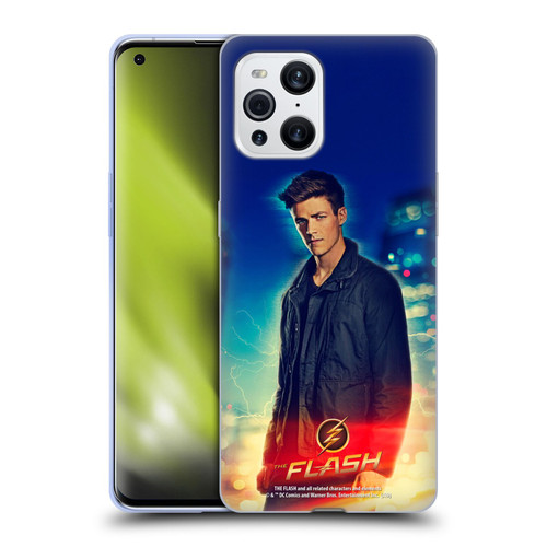 The Flash TV Series Character Art Barry Allen Soft Gel Case for OPPO Find X3 / Pro