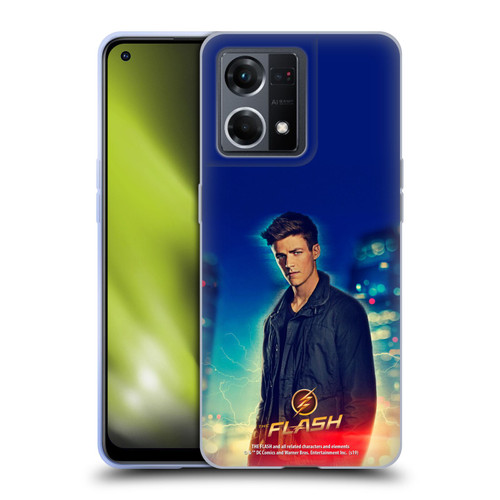 The Flash TV Series Character Art Barry Allen Soft Gel Case for OPPO Reno8 4G
