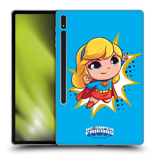 Super Friends DC Comics Toddlers 1 Supergirl Soft Gel Case for Samsung Galaxy Tab S8 Plus