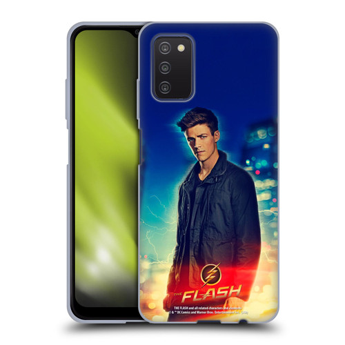 The Flash TV Series Character Art Barry Allen Soft Gel Case for Samsung Galaxy A03s (2021)