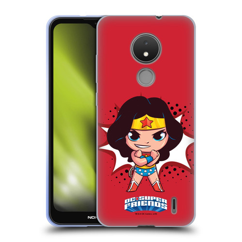 Super Friends DC Comics Toddlers 1 Wonder Woman Soft Gel Case for Nokia C21