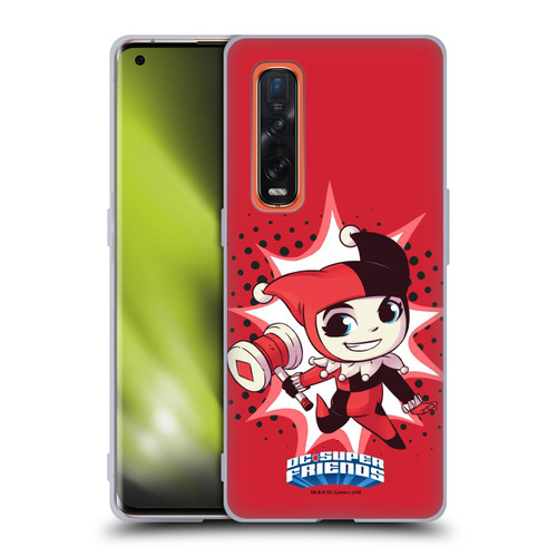 Super Friends DC Comics Toddlers 1 Harley Quinn Soft Gel Case for OPPO Find X2 Pro 5G