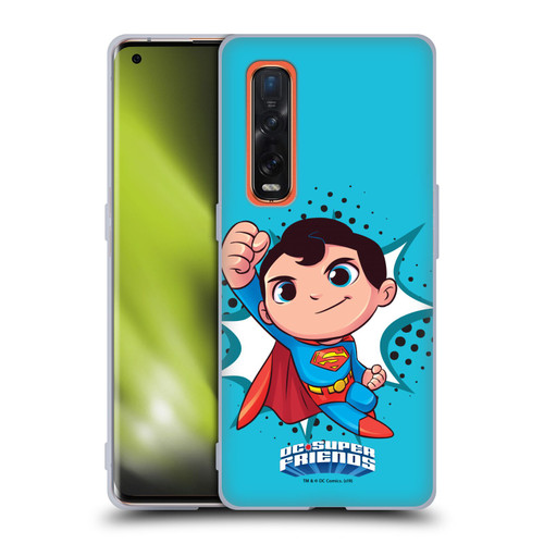 Super Friends DC Comics Toddlers 1 Superman Soft Gel Case for OPPO Find X2 Pro 5G