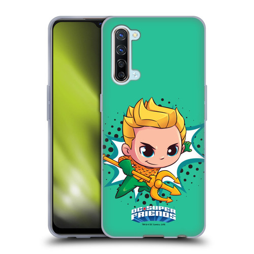 Super Friends DC Comics Toddlers 1 Aquaman Soft Gel Case for OPPO Find X2 Lite 5G