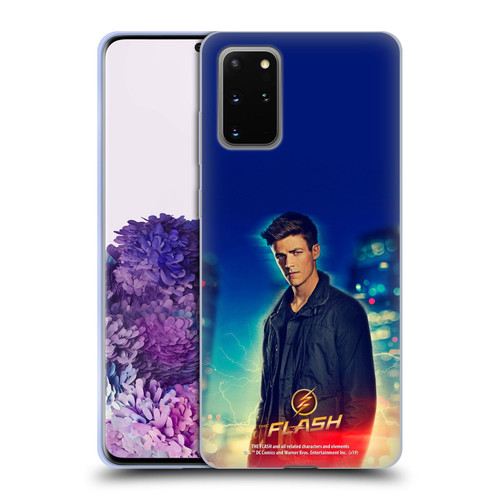 The Flash TV Series Character Art Barry Allen Soft Gel Case for Samsung Galaxy S20+ / S20+ 5G