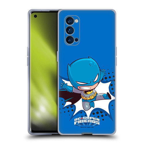 Super Friends DC Comics Toddlers 1 Batman Soft Gel Case for OPPO Reno 4 Pro 5G