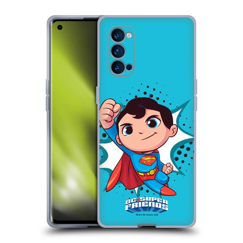 Super Friends DC Comics Toddlers 1 Superman Soft Gel Case for OPPO Reno 4 Pro 5G