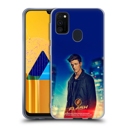 The Flash TV Series Character Art Barry Allen Soft Gel Case for Samsung Galaxy M30s (2019)/M21 (2020)