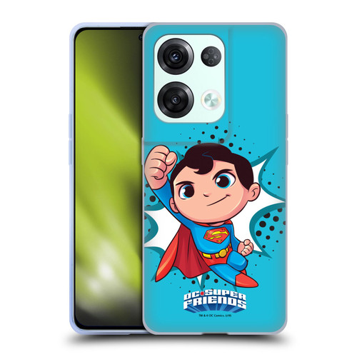 Super Friends DC Comics Toddlers 1 Superman Soft Gel Case for OPPO Reno8 Pro