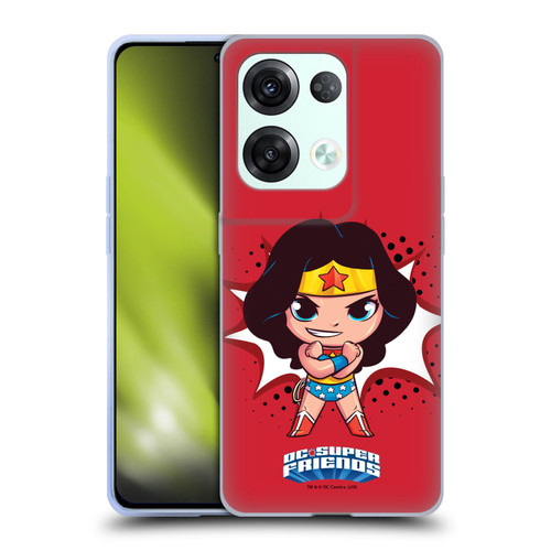 Super Friends DC Comics Toddlers 1 Wonder Woman Soft Gel Case for OPPO Reno8 Pro