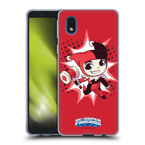 Super Friends DC Comics Toddlers 1 Harley Quinn Soft Gel Case for Samsung Galaxy A01 Core (2020)