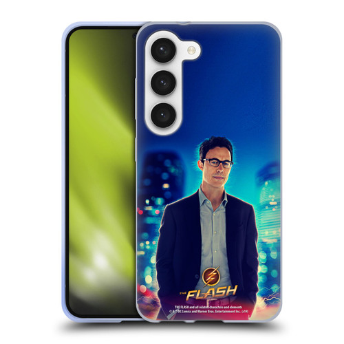 The Flash TV Series Character Art Harrison Wells Soft Gel Case for Samsung Galaxy S23 5G