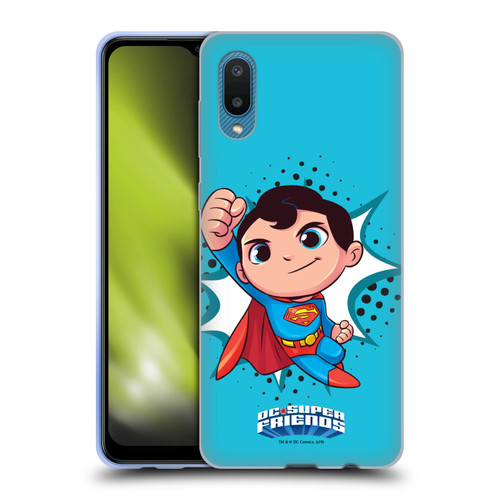 Super Friends DC Comics Toddlers 1 Superman Soft Gel Case for Samsung Galaxy A02/M02 (2021)