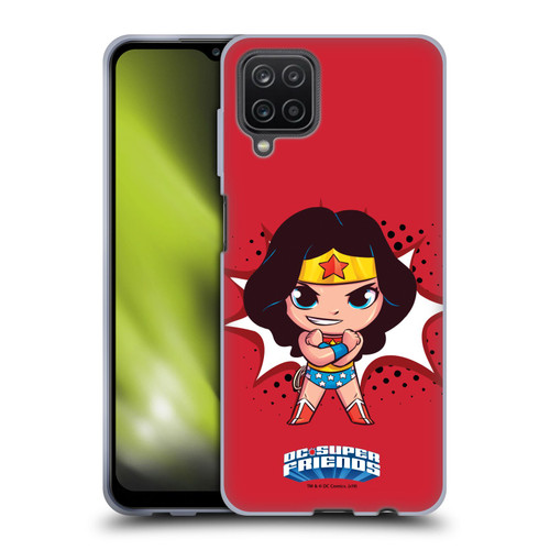 Super Friends DC Comics Toddlers 1 Wonder Woman Soft Gel Case for Samsung Galaxy A12 (2020)