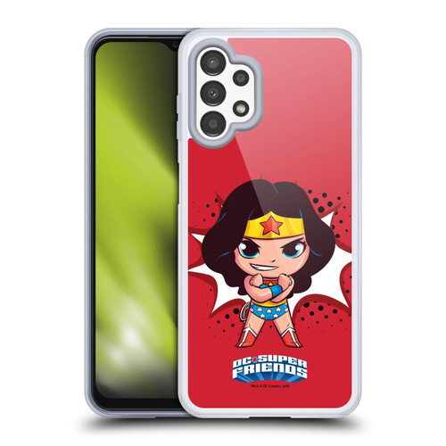 Super Friends DC Comics Toddlers 1 Wonder Woman Soft Gel Case for Samsung Galaxy A13 (2022)