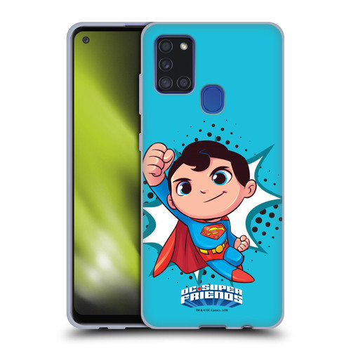 Super Friends DC Comics Toddlers 1 Superman Soft Gel Case for Samsung Galaxy A21s (2020)