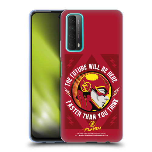 The Flash TV Series Graphics Barry Faster Soft Gel Case for Huawei P Smart (2021)