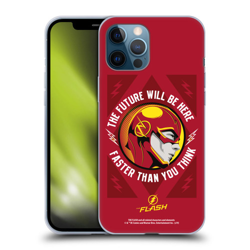 The Flash TV Series Graphics Barry Faster Soft Gel Case for Apple iPhone 12 Pro Max