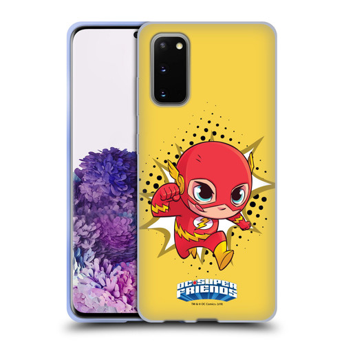 Super Friends DC Comics Toddlers 1 The Flash Soft Gel Case for Samsung Galaxy S20 / S20 5G