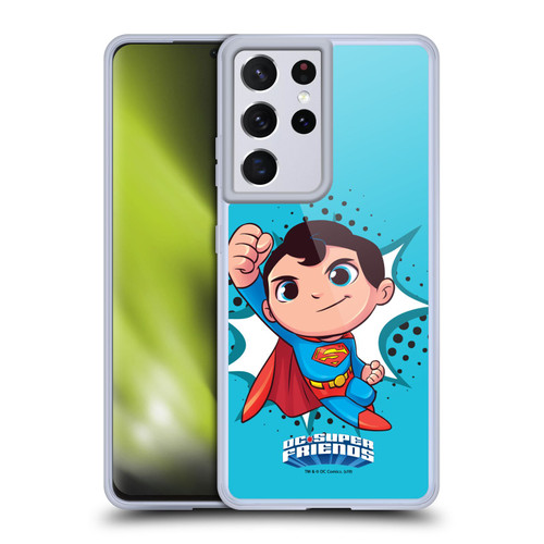Super Friends DC Comics Toddlers 1 Superman Soft Gel Case for Samsung Galaxy S21 Ultra 5G