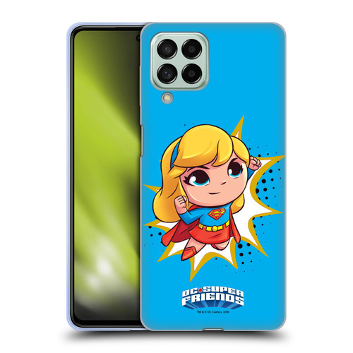 Super Friends DC Comics Toddlers 1 Supergirl Soft Gel Case for Samsung Galaxy M53 (2022)